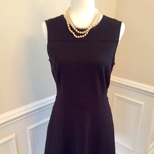 Lands End Perfect Black Dress